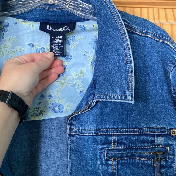 vintage denim jacket - Picture 3 of 4